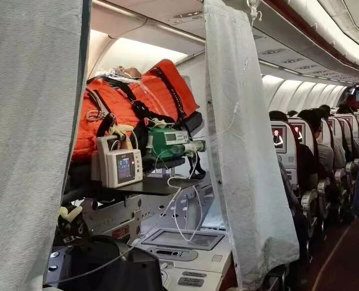 扎囊县跨国医疗包机、航空担架