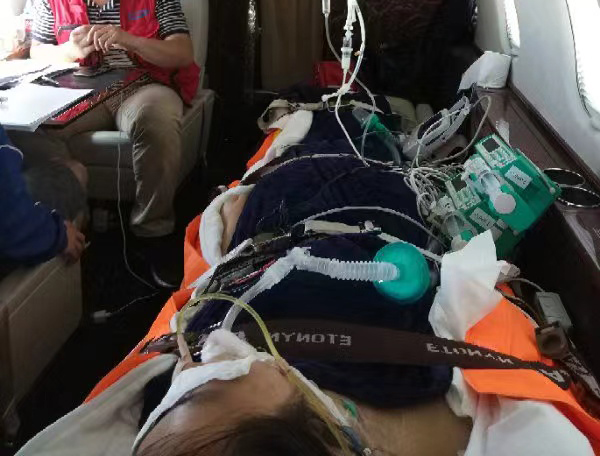 扎囊县跨国医疗包机、航空担架